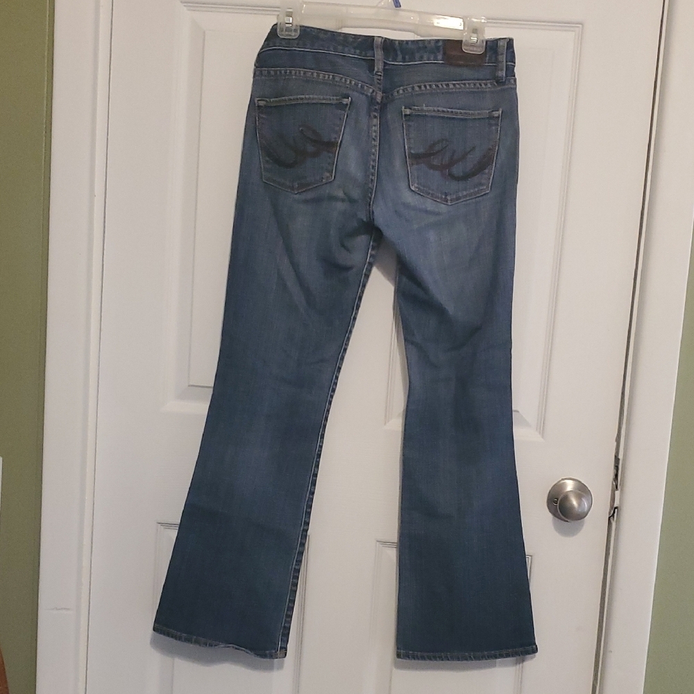 Express Low rise Women's Blue Jeans Stella Boot Cut - Picture 3 of 8